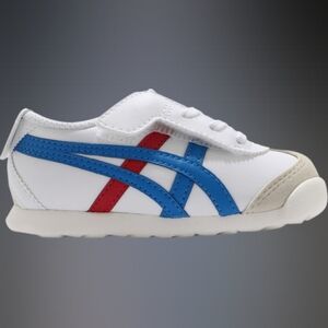 Onitsuka Tiger Mexico 66 Kids White Blue Red Baby's Size 7